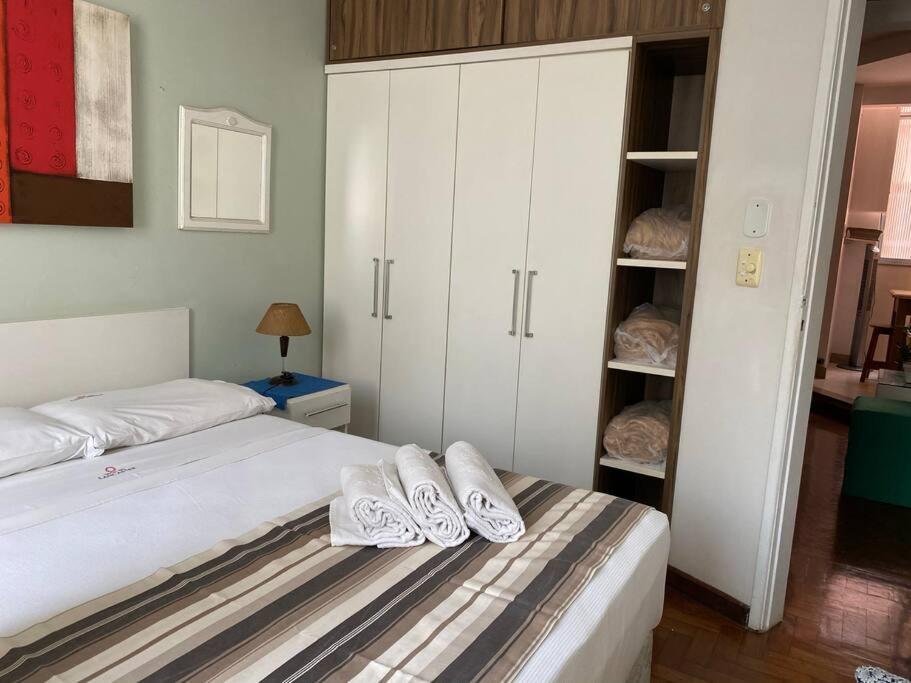 Charmoso Apartamento Na Av. Atlantica, Copacabana Rio de Janeiro Bagian luar foto